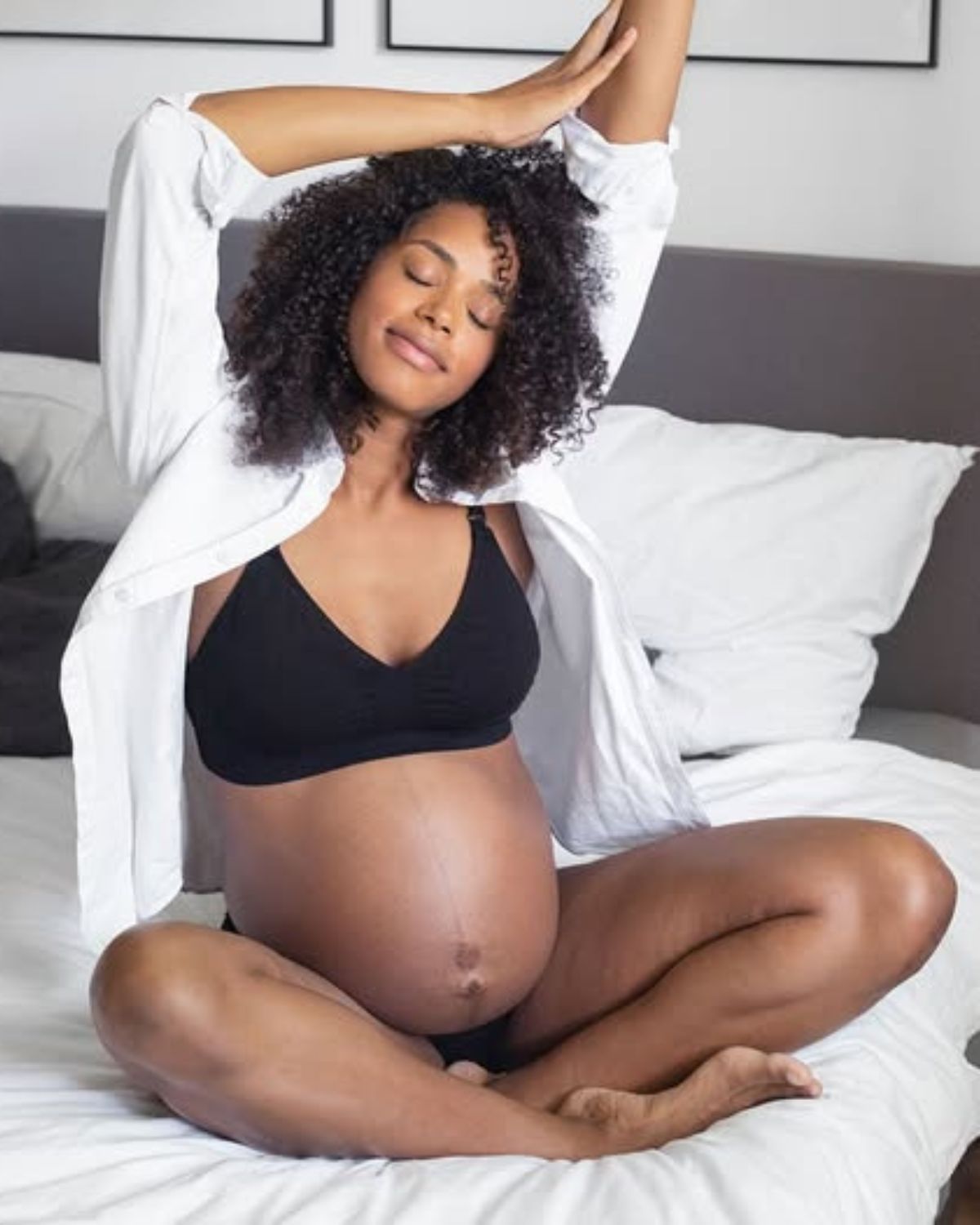 Black Maternity Set